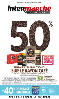 Catalogue Intermarché à Villette-de-Vienne cette semaine, valable du 06/05/2025 au 18/05/2025 Prospectus Intermarché à Villette-de-Vienne, "TOUT VOTRE MAGASIN CONTRE LA VIE CHÈRE", 24 pages de promos valables du 06/05/2025 au 18/05/2025