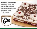 Sahnetorte im Angebot bei GLOBUS in Brühl Sahnetorte Angebote von GLOBUS bei GLOBUS Brühl für 6,20 €