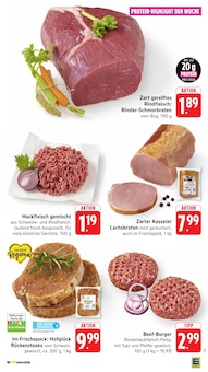 Fleisch im EDEKA Prospekt "Aktuelle Angebote" mit 40 Seiten (Mainz)