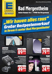 Aktueller E center Supermarkt Prospekt in Wittighausen und Umgebung, "Aktuelle Angebote" mit 2 Seiten, 23.03.2026 - 28.03.2026