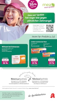 Aktueller mea - meine apotheke Prospekt "Unsere Juli-Angebote" Aktueller mea - meine apotheke Prospekt