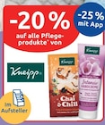 20% von Kneipp im aktuellen budni Prospekt
