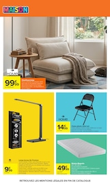 Promos Canapé dans le catalogue "L'ÉTÉ À LA PLAGE, LA RENTRÉE À LA PAGE." de Carrefour Canapé en promo dans le catalogue Carrefour à la page 69