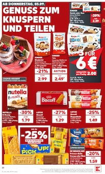 Nutella im aktuellen Kaufland Prospekt (Troisdorf) Nutella im Kaufland Prospekt "Hier bin ich richtig" mit 69 Seiten (Troisdorf)