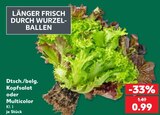 Kopfsalat im Angebot bei Kaufland in Wuppertal Kopfsalat Angebote bei Kaufland Wuppertal für 0,99 €