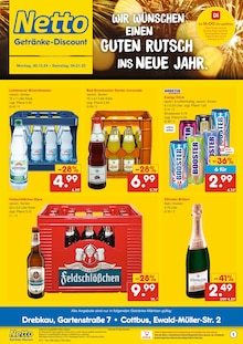 Netto Marken-Discount Drebkau Prospekt "DER ORT, AN DEM DU IMMER AUSGEZEICHNETE PREISE FINDEST." mit 6 Seiten