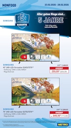 METRO LED Fernseher im Prospekt 