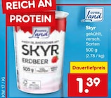 Skyr Erdbeer von Gutes Land im aktuellen Netto Marken-Discount Prospekt für 1,39 €