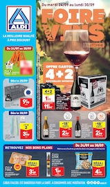 Catalogue Discount Alimentaire Aldi en cours à Parthenay et alentours, "Foire aux vins d'automne", 35 pages, 24/09/2024 - 30/09/2024