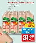 Black Tea Peach Hibiscus im Angebot bei Netto Marken-Discount in Altenburg Black Tea Peach Hibiscus Angebote von Fuzetea bei Netto Marken-Discount Altenburg für 31,99 €