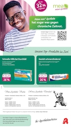 Aktueller mea - meine apotheke Apotheken Prospekt für Dippach: Unsere Juni-Angebote mit 4} Seiten, 01.06.2026 - 30.06.2026