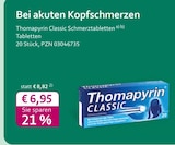 Thomapyrin Classic Schmerztabletten bei mea - meine apotheke im Prospekt "" für 6,95 €