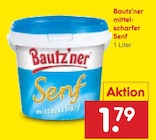 mittelscharfer Senf Angebote von Bautz'ner bei Netto Marken-Discount Düsseldorf für 1,79 €