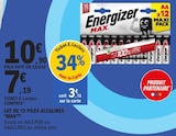 Energizer Max AA x12 Maxi Pack à E.Leclerc dans Alistro Energizer Max AA x12 Maxi Pack à E.Leclerc dans Alistro
