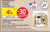 Tripes à la Mode de Caen - Jean Rozé / Producteurs et Commerçants en promo chez Intermarché Tripes à la Mode de Caen - Jean Rozé / Producteurs et Commerçants dans le catalogue Intermarché
