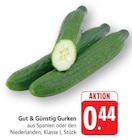 EDEKA Steinmauern - Gurken Angebot im Prospekt Gurken bei EDEKA im Steinmauern Prospekt für 0,44 €