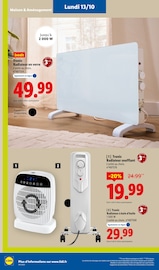 Radiateur Bain D'huile Angebote im Prospekt "Ca vaut le coup." von Lidl auf Seite 62