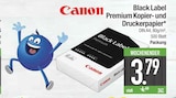 Black Label Premium Kopier- und Druckerpapier von Canon im aktuellen EDEKA Prospekt für 3,79 €