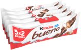 KINDER BUENO LAIT - KINDER en promo chez Auchan Hypermarché Saint-Nazaire à 3,99 €