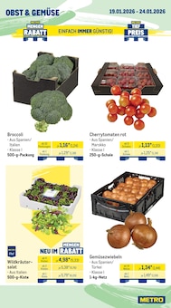 Tomaten im METRO Prospekt "Wochenangebote SCO + App Deals" mit 27 Seiten (Duisburg)