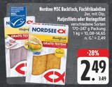 MSC Backfisch Angebote von Nordsee bei EDEKA Altenburg für 2,49 €