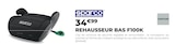 Rehausseur bas F100K - Sparco - Feu Vert Rehausseur bas F100K - Sparco à 34,99 € dans le catalogue Feu Vert