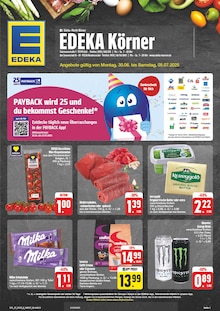 Aktueller EDEKA Prospekt "Wir lieben Lebensmittel!" Seite 1 von 28 Seiten für Zell