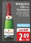 Sekt im Angebot bei EDEKA in Unna Sekt Angebote von Rotkäppchen bei EDEKA Unna für 2,49 €