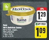 Aktuelle Margarine Angebote bei EDEKA in Nürnberg Aktuelles Rama Angebot bei EDEKA in Nürnberg ab 1,09 €
