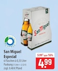 Especial im Angebot bei famila Nordost in Buchholz Especial Angebote von San Miguel bei famila Nordost Buchholz für 4,99 €