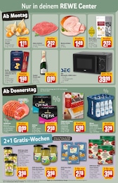 Kalbsschnitzel Angebot im aktuellen REWE Prospekt auf Seite 3
