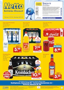 Netto Marken-Discount Prospekt "DER ORT, AN DEM DU IMMER AUSGEZEICHNETE PREISE FINDEST." mit  Seiten (Herten)
