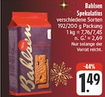 Spekulatius im Angebot bei EDEKA in Dresden Spekulatius Angebote von Bahlsen bei EDEKA Dresden für 1,49 €