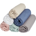 Linge de lit "Microfibre" - TEX BASIC en promo chez Carrefour Strasbourg à 3,99 €
