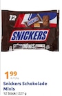 Schokolade Minis Angebote von Snickers bei Action Saarlouis für 1,99 €