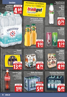 Bier im EDEKA Prospekt "Aktuelle Angebote" mit 28 Seiten (Soest)