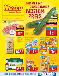Netto Marken-Discount Prospekt "Aktuelle Angebote", 65 Seiten, 27.10.2025 - 27.10.2025 Aktueller Netto Marken-Discount Prospekt, "Aktuelle Angebote", mit Angeboten der Woche, gĂŒltig von 27.10.2025 bis 27.10.2025