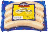 REWE Duderstadt - Käsebratwurst Angebot im Prospekt Käsebratwurst bei REWE im Duderstadt Prospekt für 3,99 €
