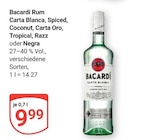 Rum Carta Blanca von Bacardi im aktuellen GLOBUS Prospekt