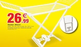Promo Étendoir «Mistral» à 26,99 € dans le catalogue Bazarland à Aiguës-Mortes