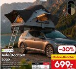 Auto-Dachzelt Lago im Netto Marken-Discount Prospekt Auto-Dachzelt Lago von JUSKYS im aktuellen Netto Marken-Discount Prospekt für 699,00 €