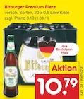 Premium Biere Angebote von Bitburger bei Netto Marken-Discount Hennef für 10,79 €