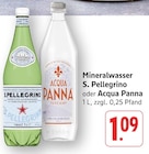 Mineralwasser bei EDEKA im Prospekt "" für 1,09 €