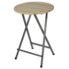 METRO Ratingen - Bistro Stehtisch klappbar, Stahl/Kiefernholz, Ø 78 x 110 cm, rund, braun Angebot im Prospekt Bistro Stehtisch klappbar, Stahl/Kiefernholz, Ø 78 x 110 cm, rund, braun bei METRO im Ratingen Prospekt für 118,99 €
