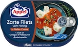 Zarte Filets vom Hering in Pfeffer-Creme Angebote von Appel bei REWE Hannover für 1,11 €