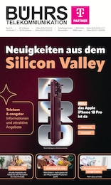 Telekom Partner Bührs Lingen Prospekt "Neuigkeiten aus dem Silicon Valley", 8 Seiten, 01.10.2026 - 01.10.2026 Aktueller Telekom Partner Bührs Lingen Prospekt, "Neuigkeiten aus dem Silicon Valley", mit Angeboten der Woche, gültig von 01.10.2026 bis 01.10.2026