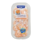 Gambas cuites décortiquées natures DELPIERRE en promo chez Carrefour Gambas cuites décortiquées natures DELPIERRE dans le catalogue Carrefour