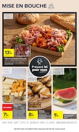 Promos Décoration Table dans le catalogue "Des plats frais, préparés dans votre magasin, tous les jours" de Carrefour à la page 3