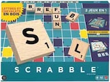 Scrabble Classique 2 en 1 - MATTEL dans le catalogue Fnac