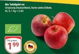 Bio Tafeläpfel rot bei GLOBUS im Prospekt "" für 1,99 €